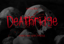 Deathridge Display Font