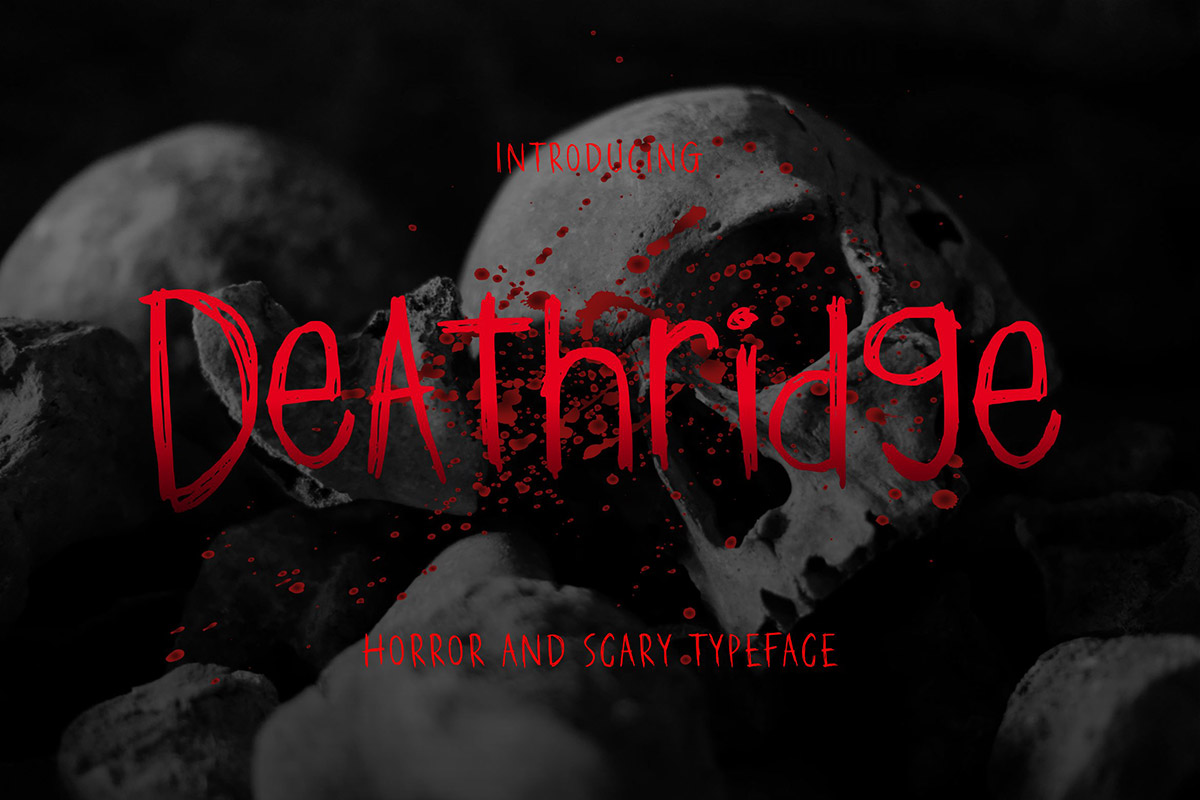 Deathridge Display Font