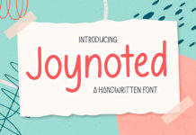 Joynoted Handwritten Font