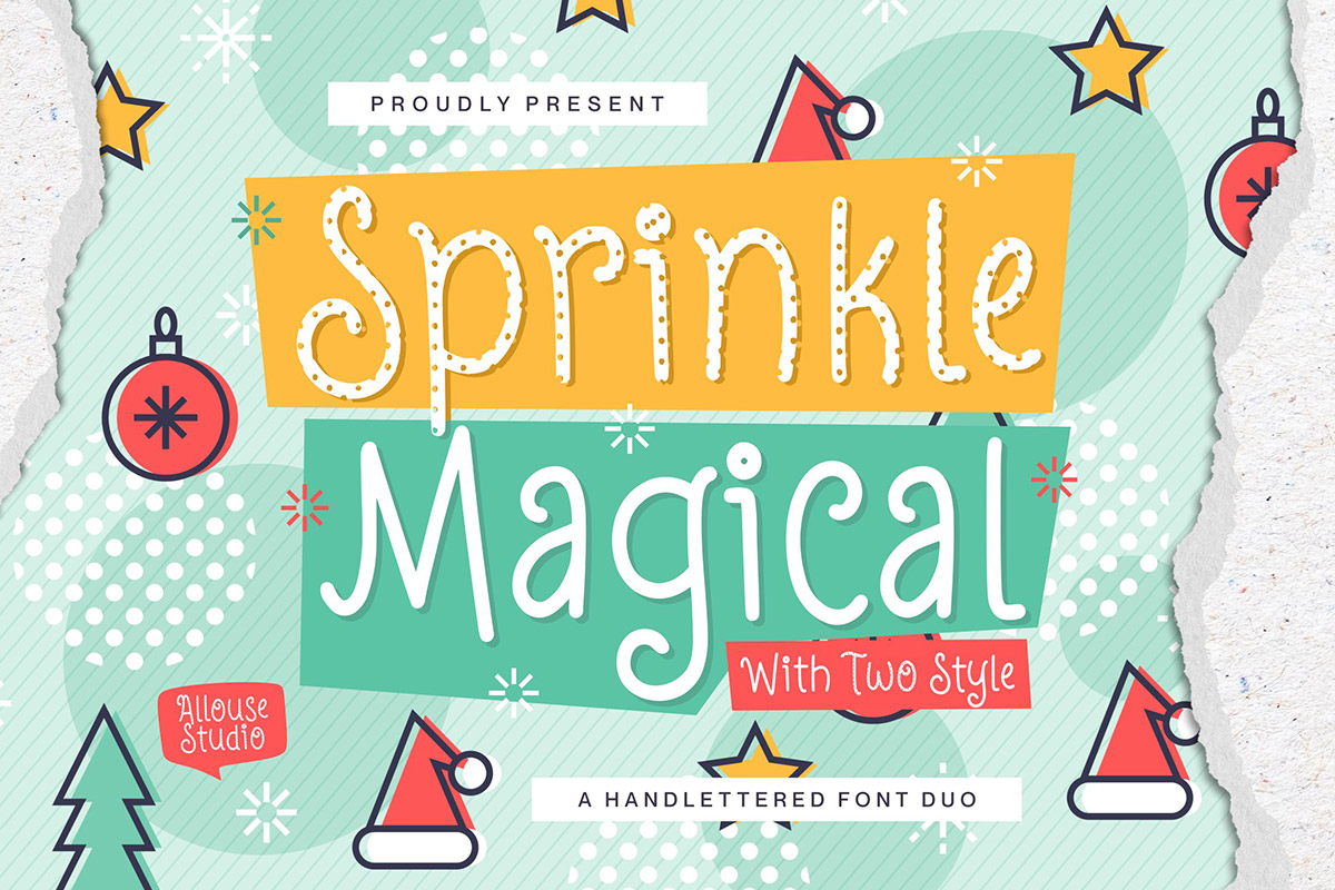 Sprinkle Magical Display Typeface