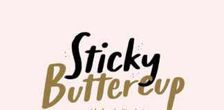 Sticky Buttercup Handwritten Font
