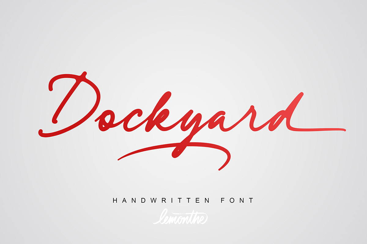 Dockyard Handwritten Font