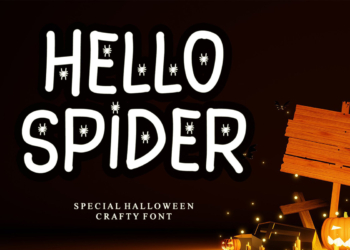 Hello Spider Decorative Font