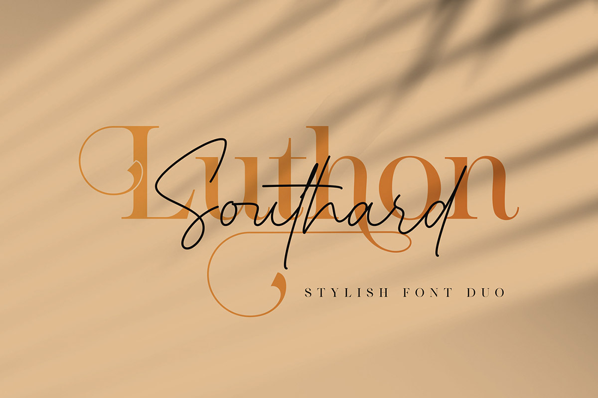 Luthon Southard Duo Font