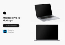 Macbook Pro 16 Mockups