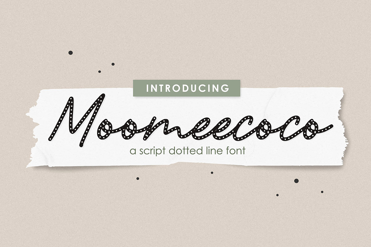 Moomeecoco Script Font