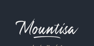Mountisa Handwritten Font