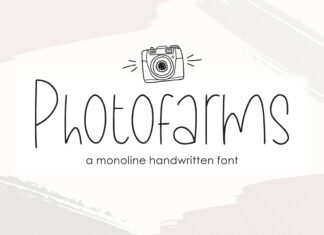 Photofarms Handwritten Font