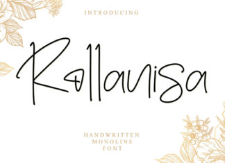 Rollanisa Handwritten Font