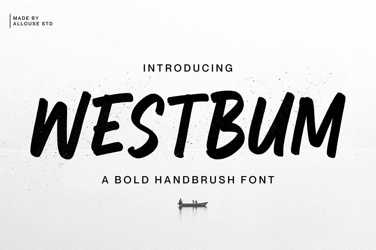 Westbum Handbrush Font