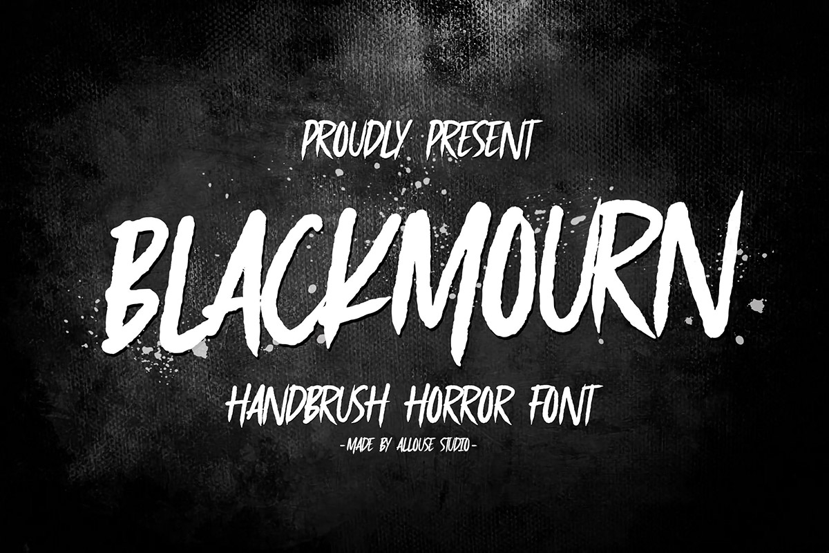 Blackmourn Display Font