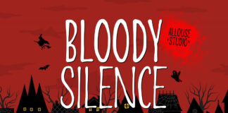 Bloody Silence Display Font