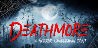 Deathmore Handdrawn Font