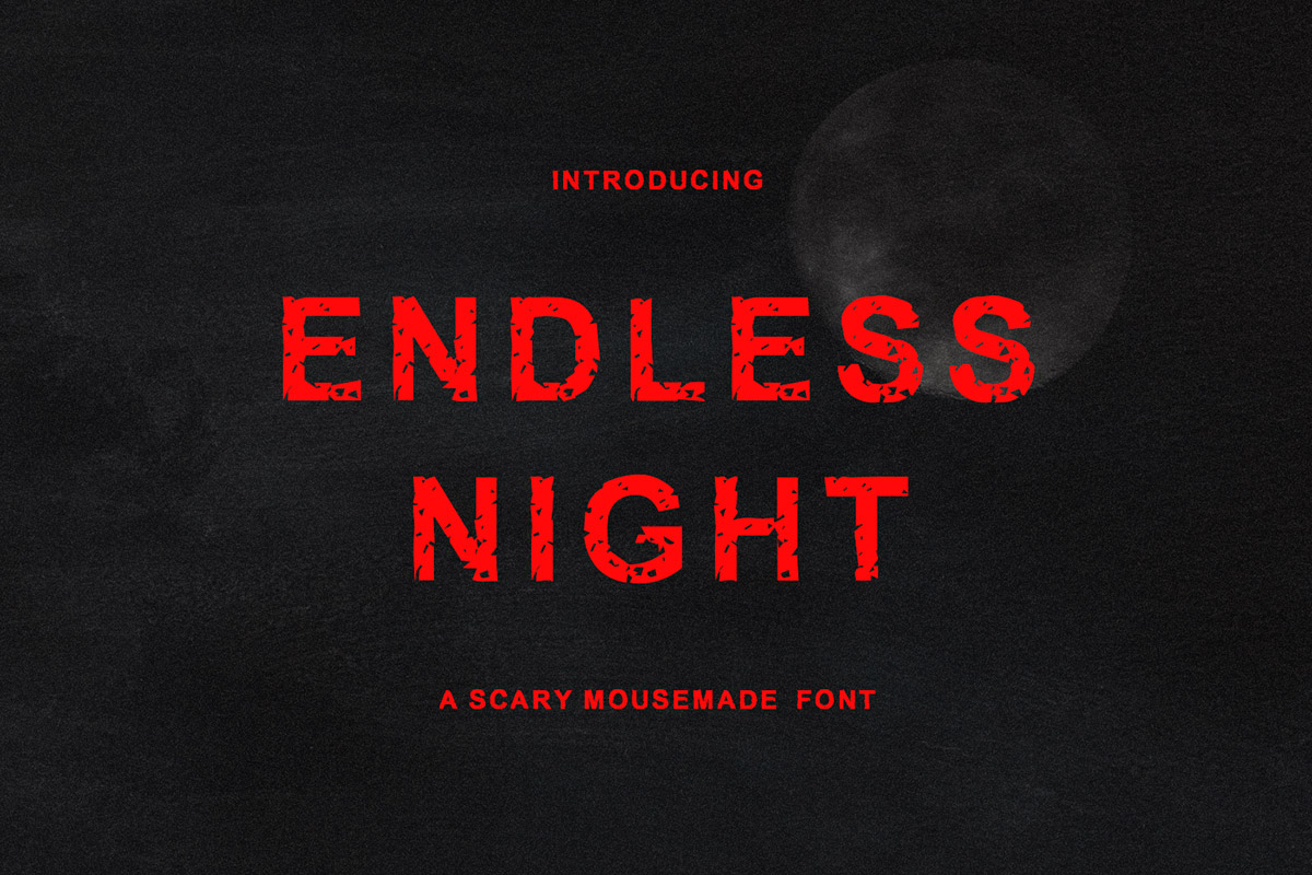 Endless Mousemade Typeface