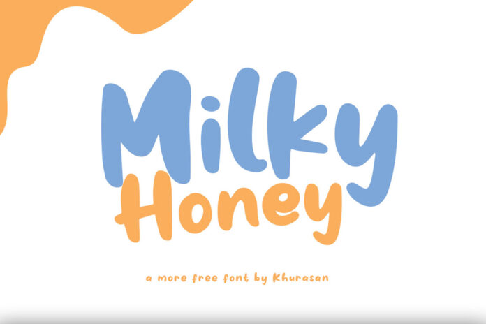 Milky Honey Fancy Font