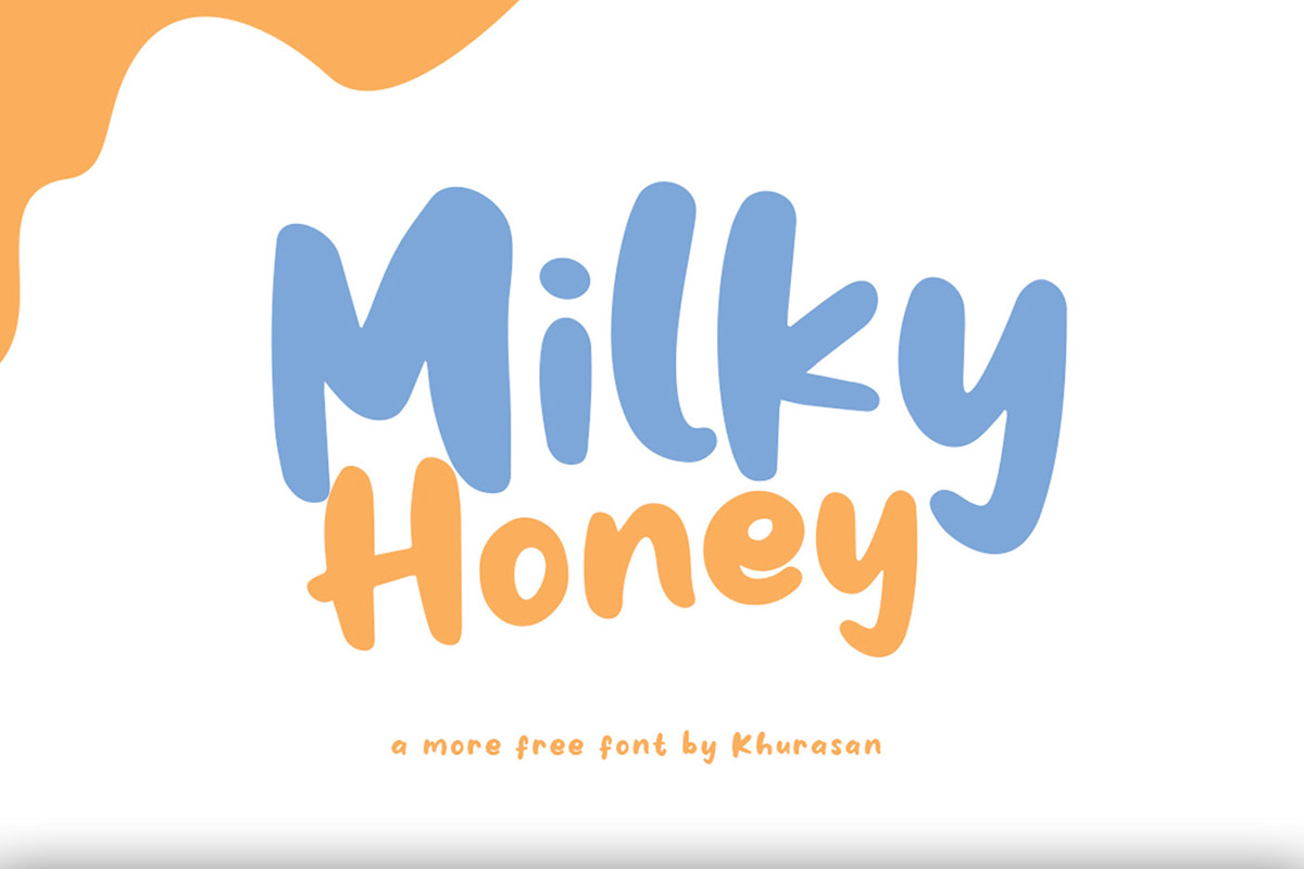 Milky Honey Fancy Font