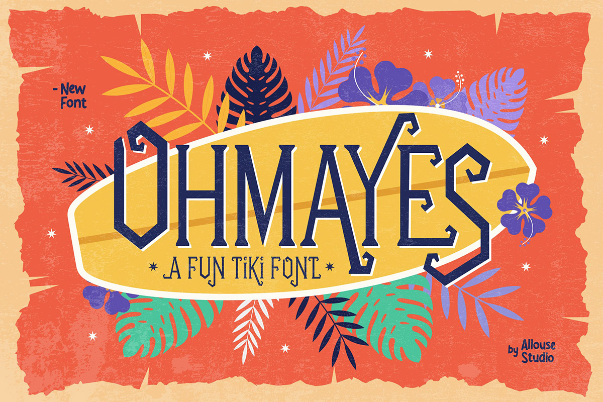 Ohmayes Tiki Font