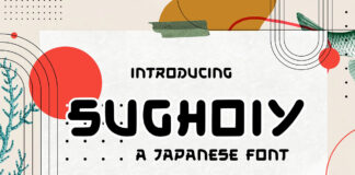 Sughoiy Japanese Font
