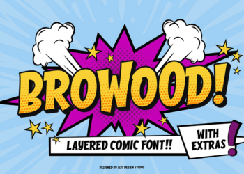 Browood Comic Font