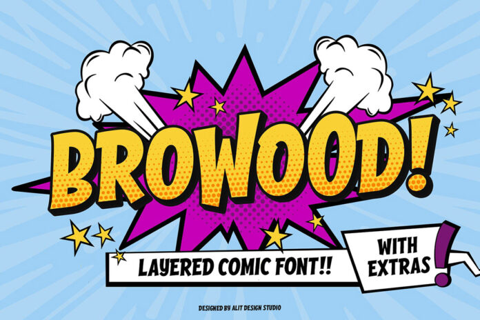 Browood Comic Font