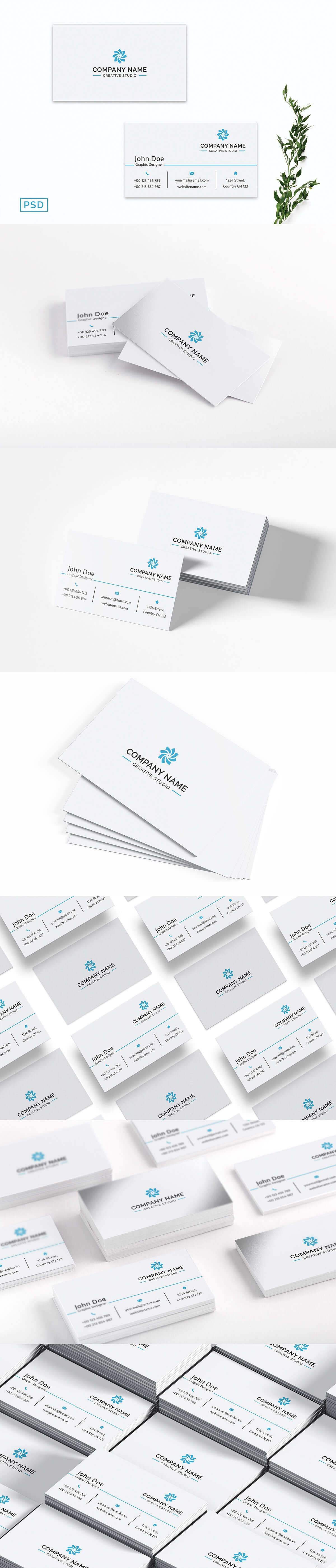 Creative Business Card Template V12