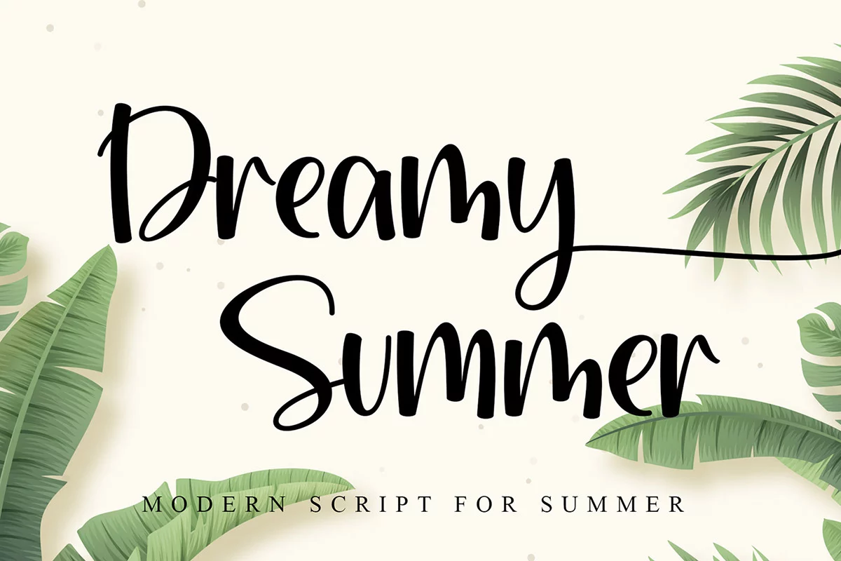 Dreamy Summer Handwritten Font