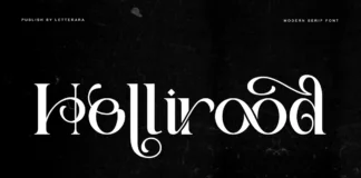 Hollirood Serif Font