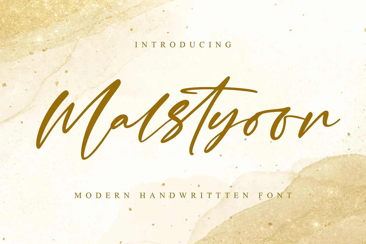 Malstyoor Handwritten Font