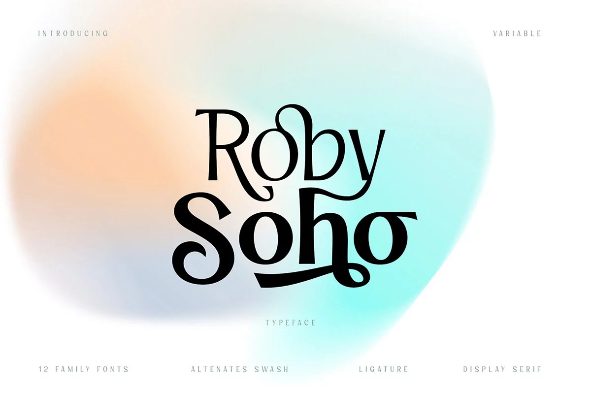 Roby Soho Serif Font