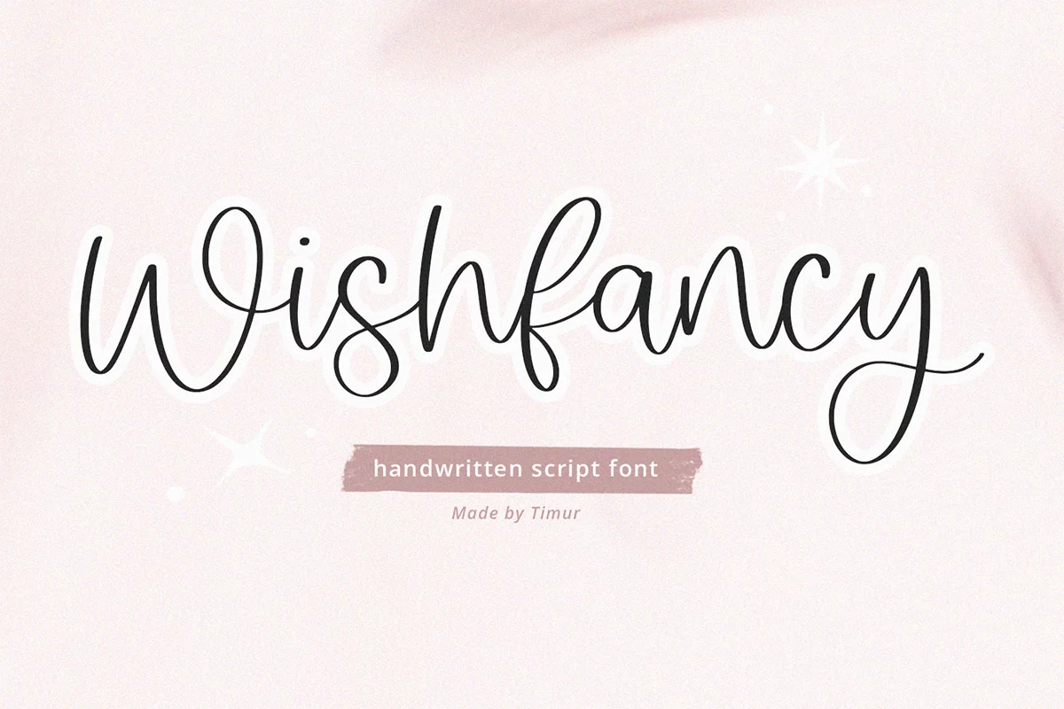Wishfancy Script Font