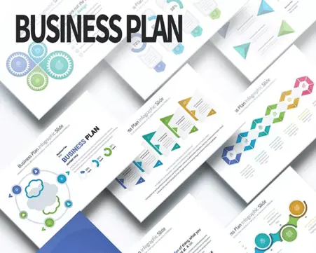 Business Plan PowerPoint Infographics Slides