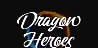 Dragon Heroes Script Font