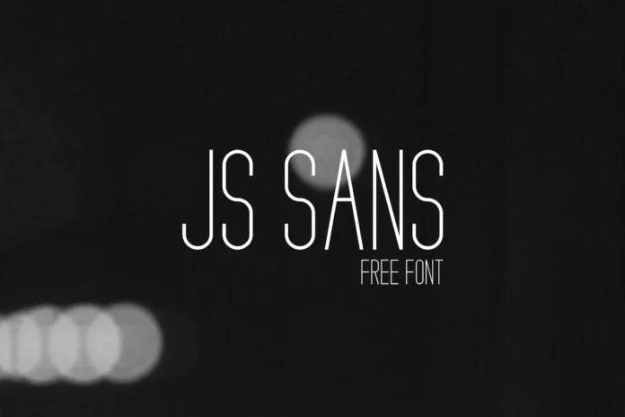 JS SANS Display Font