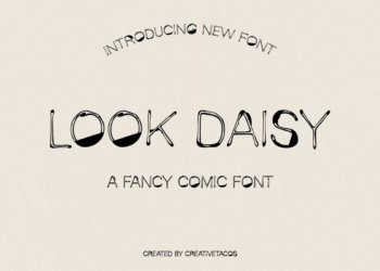Look Daisy Comic Font