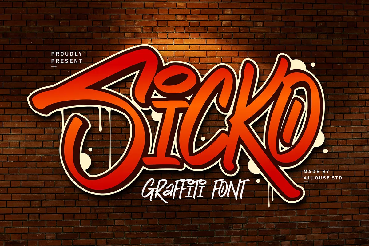 Sicko Graffiti Font
