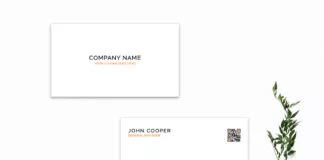 White Creative Business Card Template V1