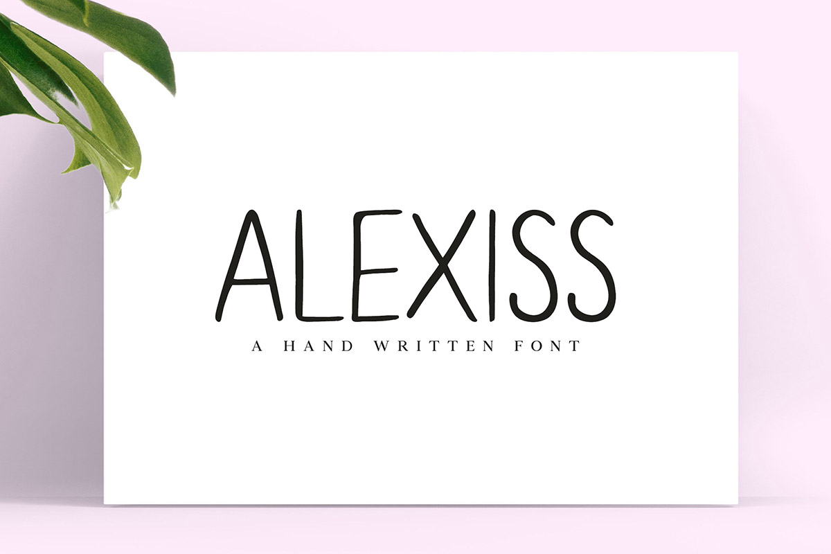Alexiss Sans Serif Font