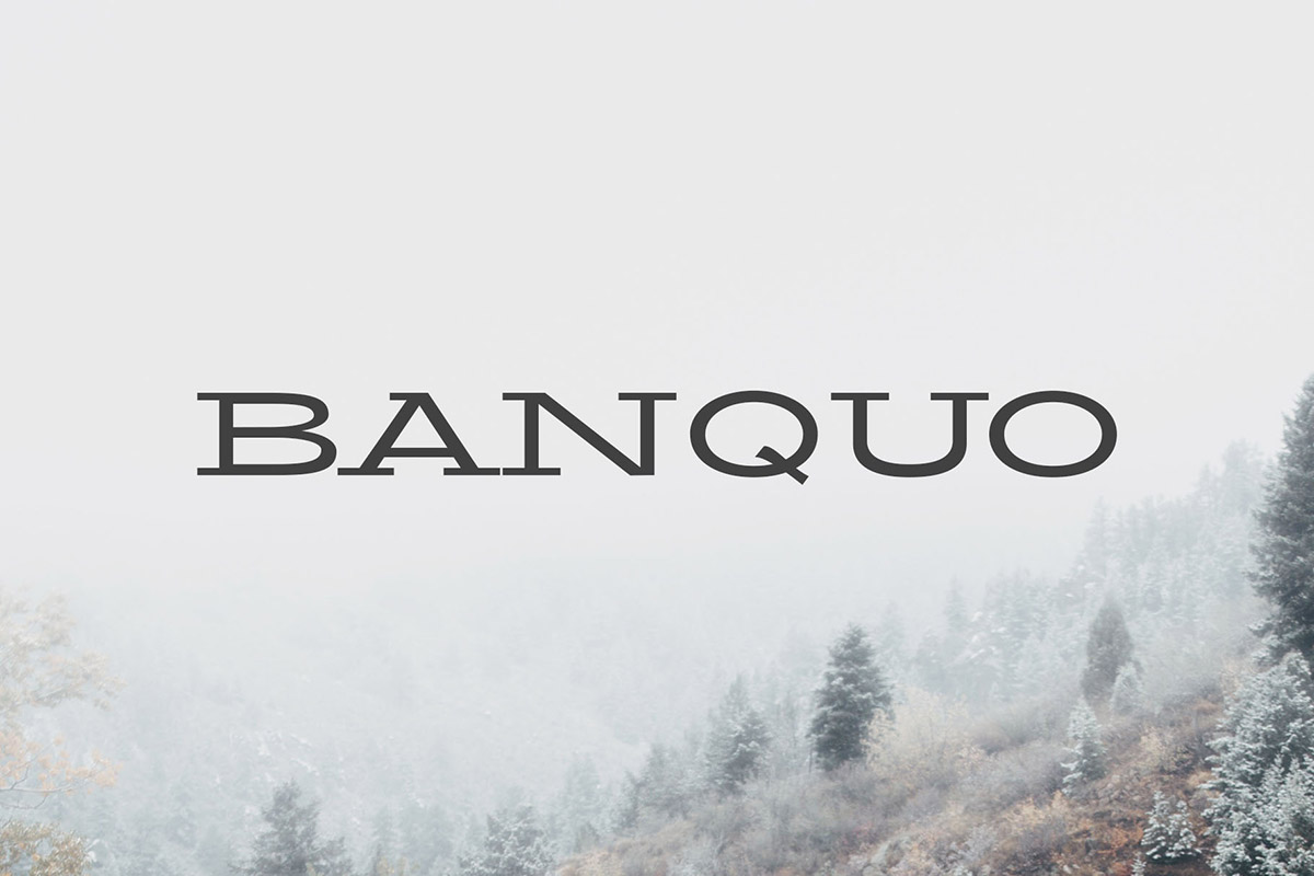 Banquo Serif Font