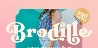 Brodille Display Font