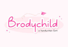 Brodychild Handwritten Font