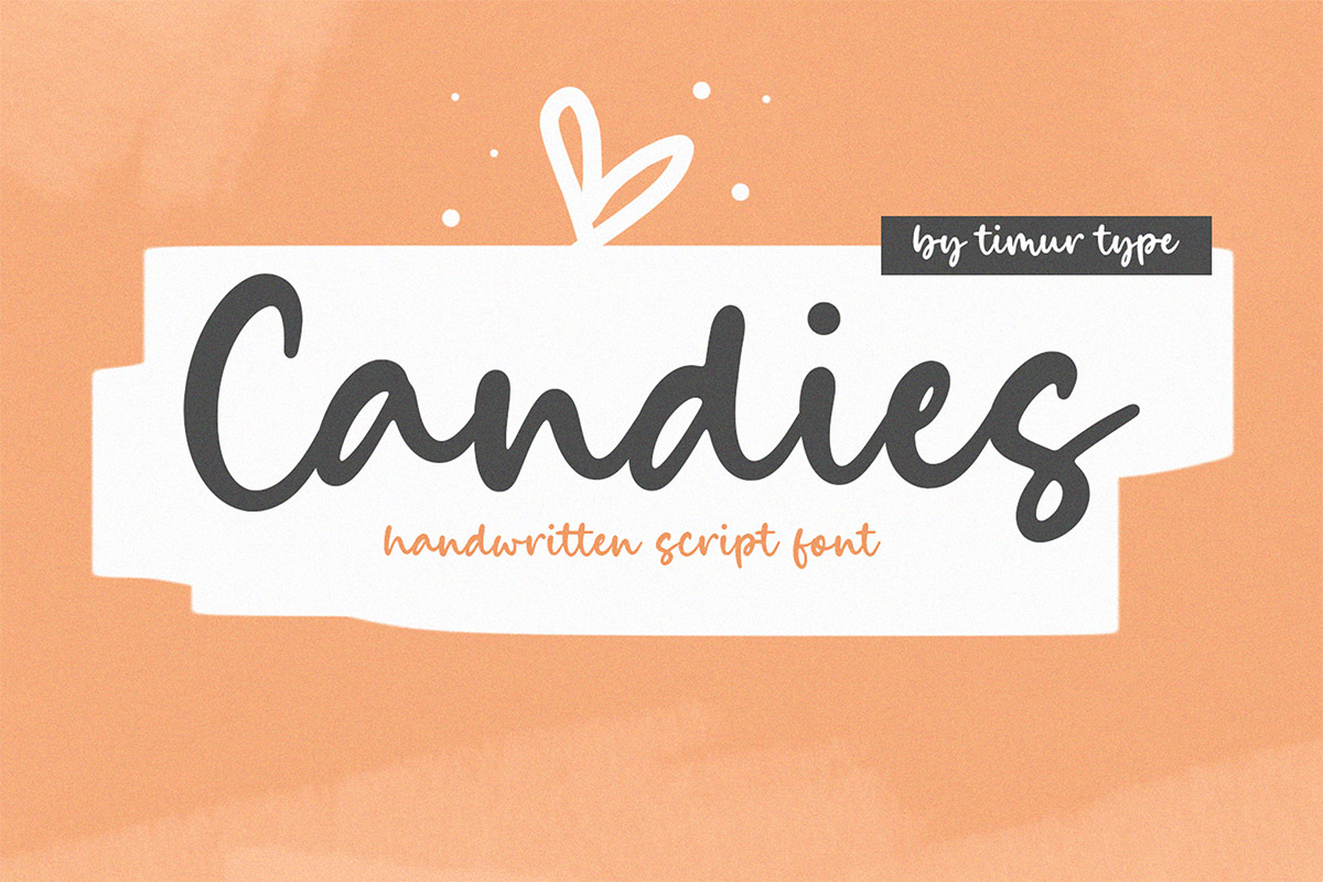 Candies Script Font