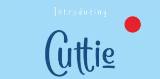 Cuttie Handwritten Font