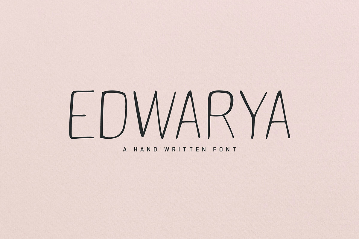 Edwarya Sans Serif Font