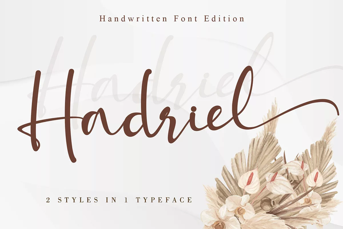Hadriel Handwritten Font