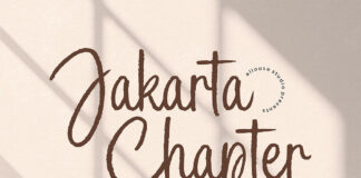Jakarta Chapter Handwritten Font