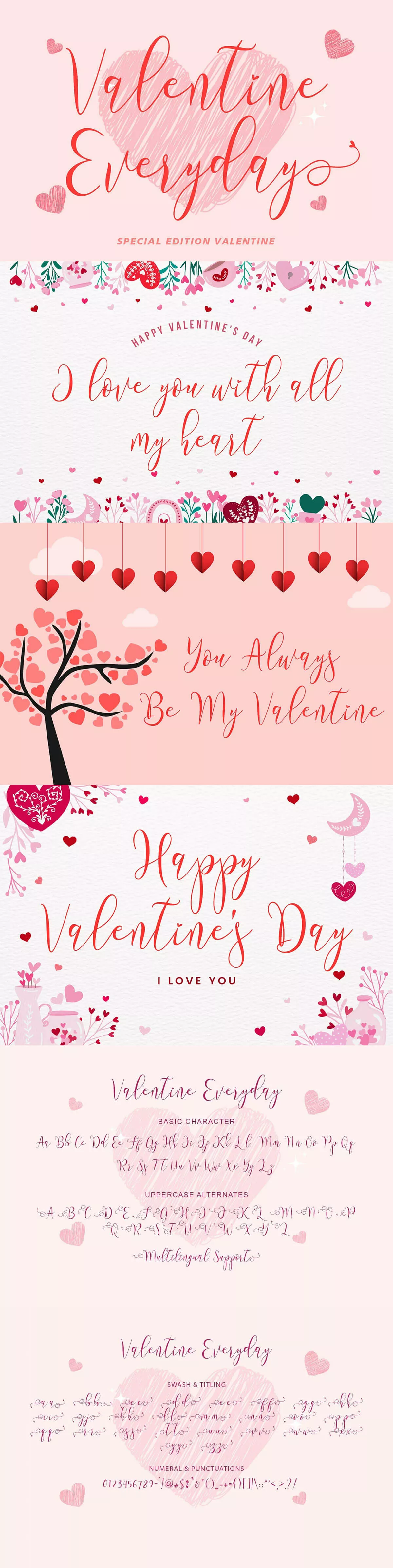 Valentine Everyday Script Font