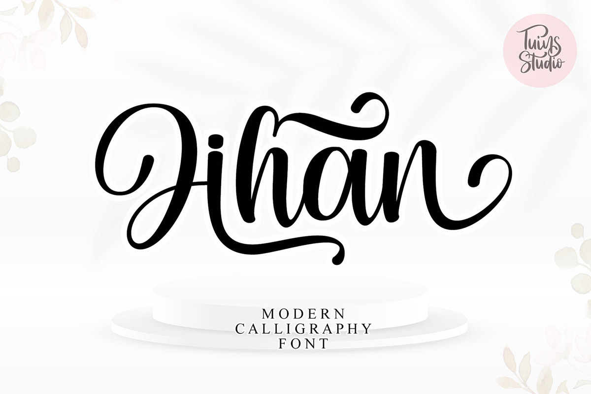 Jihan Calligraphy Font