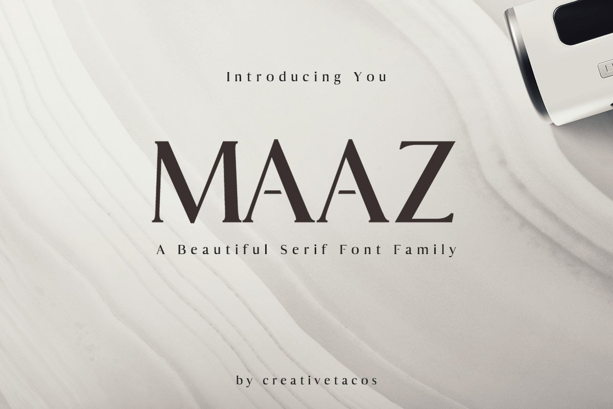 Maaz Serif Font