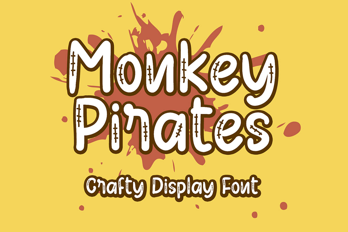 Monkey Pirates Display Font