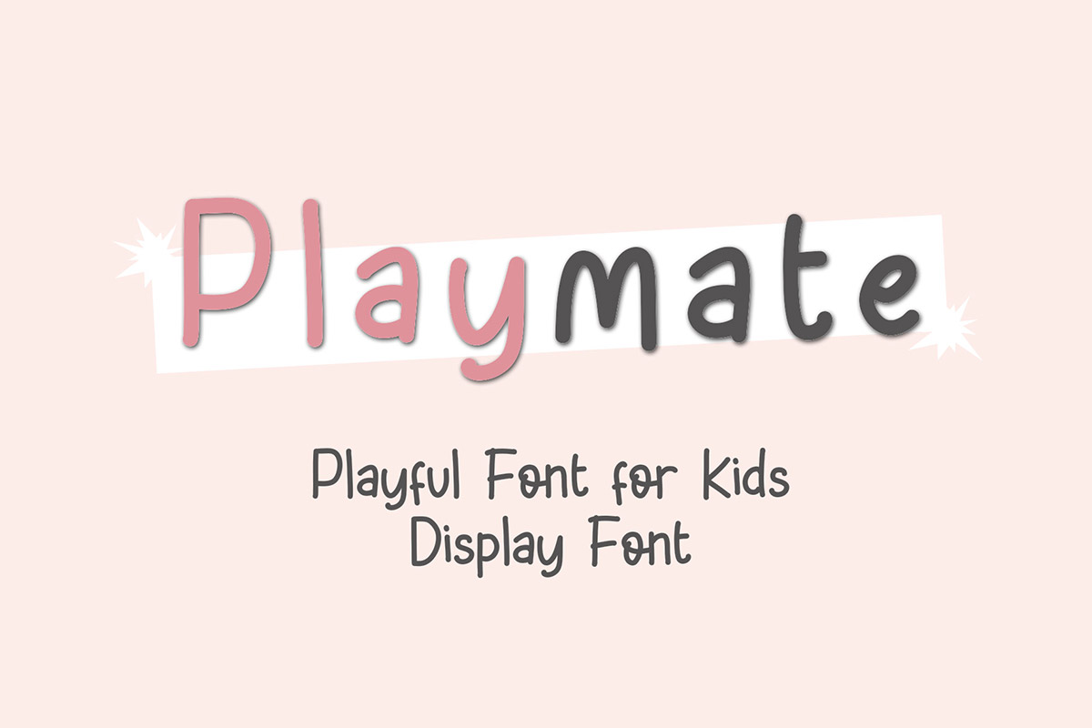 Playmate Display Font